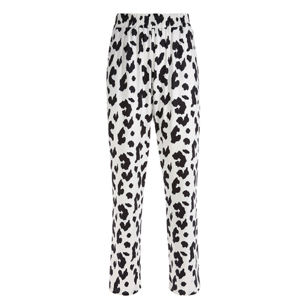 Trendy Cow Print Pants for Y2K Aesthetic and Grunge Style Outfits