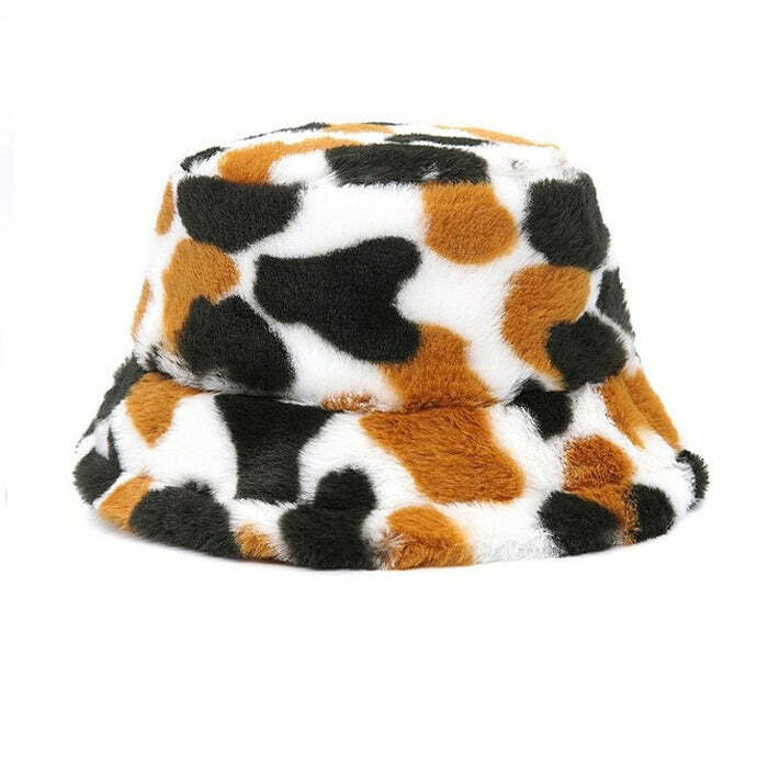 Trendy Y2K Animal Behavior Bucket Hat for Aesthetic Outfits