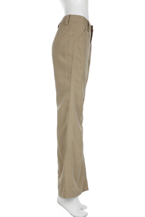 Trendy Y2K Wide-Leg Utility Cargo Pants for Grunge and Coquette Aesthetic