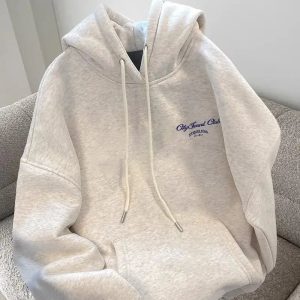 Urban Script Graphic Hoodie - Y2K Aesthetic Comfy Streetwear Essential