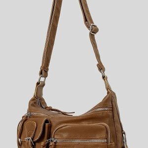 Wanderer Multi-Pocket Sling Bag for Y2K Fashion & Coquette Aesthetic