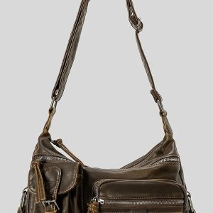 Wanderer Multi-Pocket Sling Bag for Y2K Fashion & Coquette Aesthetic