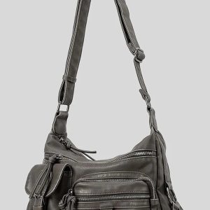 Wanderer Multi-Pocket Sling Bag for Y2K Fashion & Coquette Aesthetic