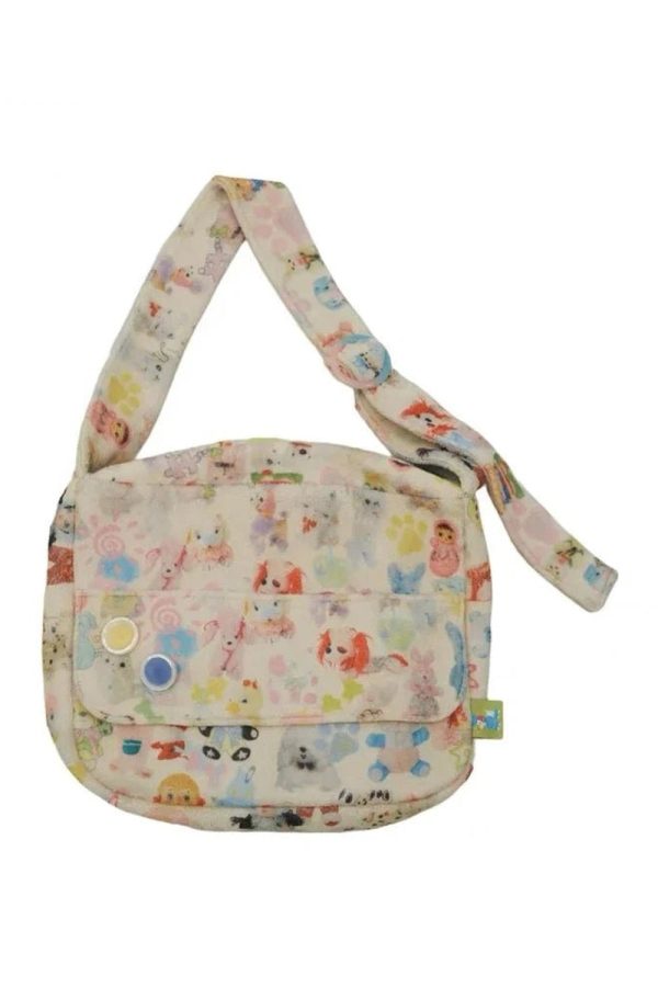 Whimsical Wonderland Plush Bag - Y2K Aesthetic Cute Accessory for All