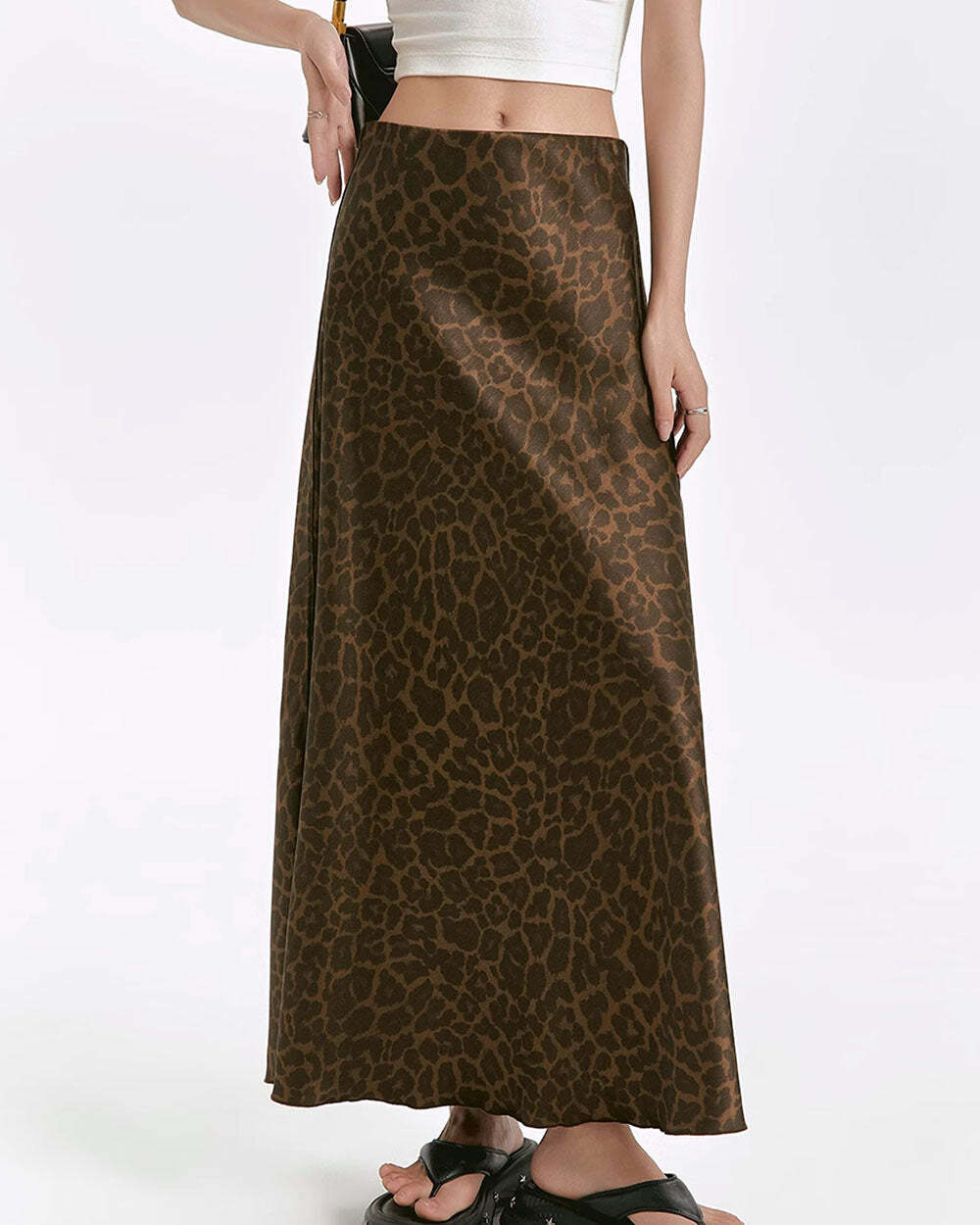 Wild Thing Leopard Cargo Skirt - Y2K Fashion with Grunge Aesthetic Vibes