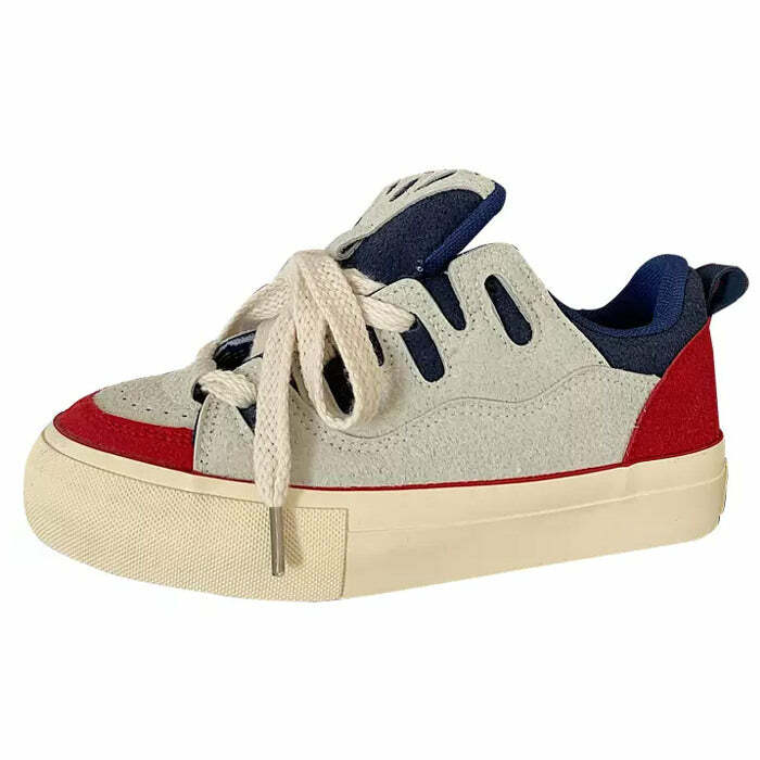 Y2K Aesthetic American Dream Skater Sneakers for Trendy Outfits