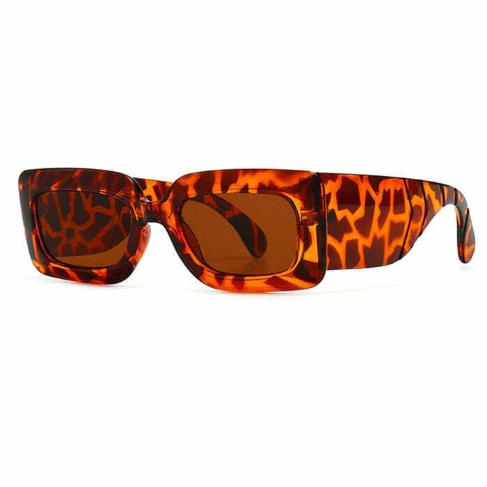 Y2K Aesthetic Animal Behavior Sunglasses for Trendy Fashion Lovers