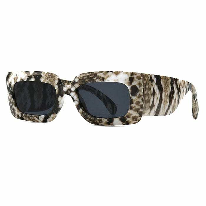 Y2K Aesthetic Animal Behavior Sunglasses for Trendy Fashion Lovers