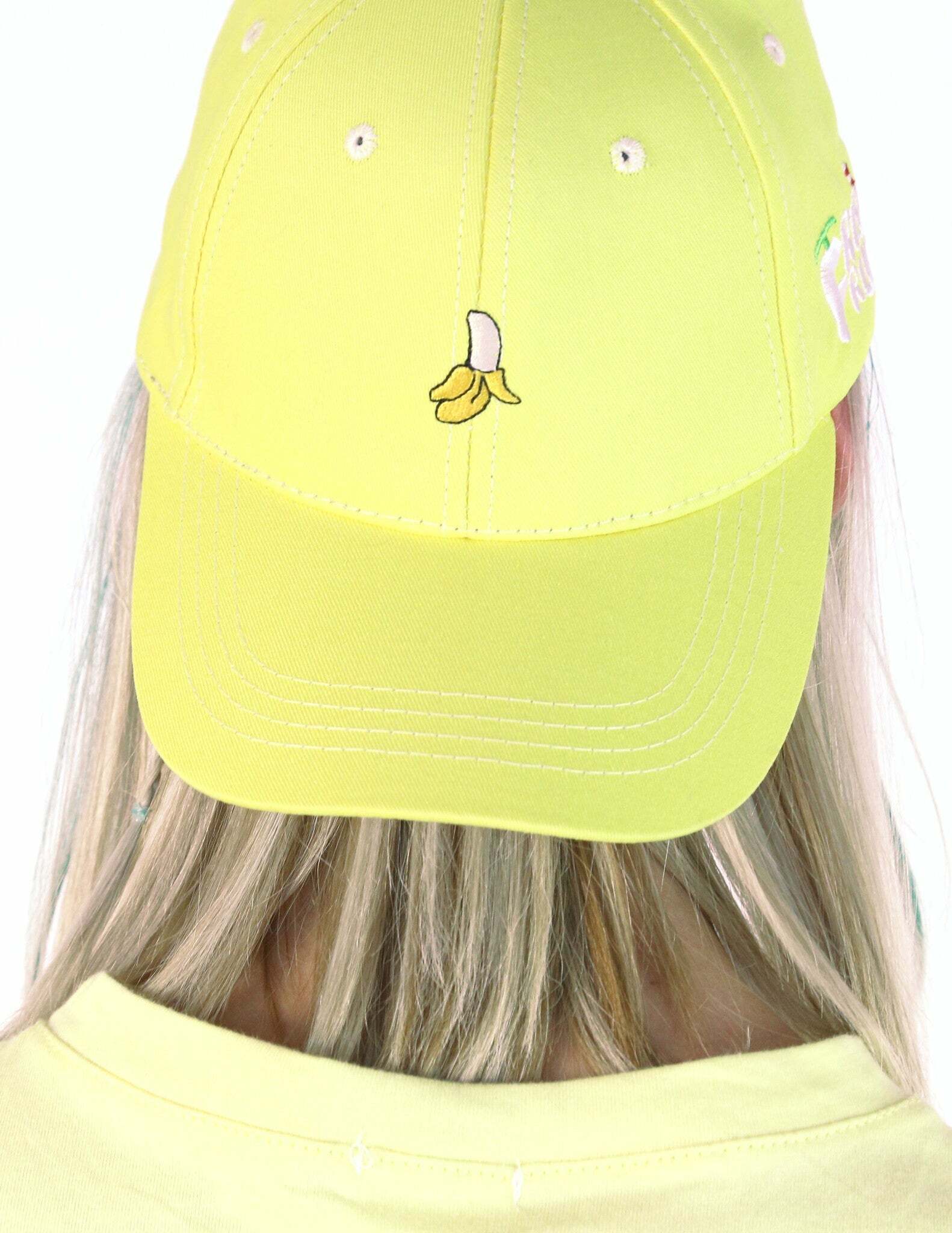 Y2K Aesthetic Banana Baseball Cap for Trendy Outfits and Styles