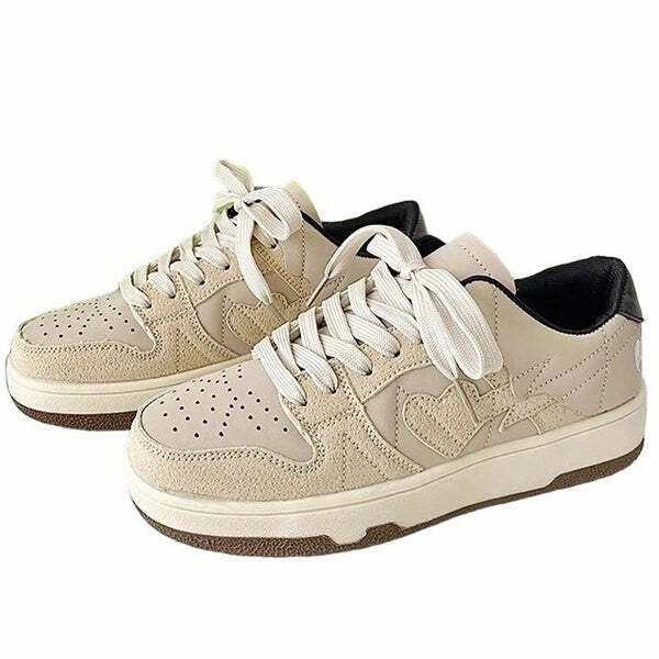 Y2K Aesthetic Clean Girl Sneakers for Trendy Outfits and Comfy Style