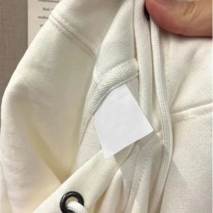 Y2K Aesthetic Fall Minimalist Block Letter Hoodie for Cozy Style