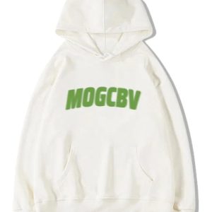 Y2K Aesthetic Fall Minimalist Block Letter Hoodie for Cozy Style