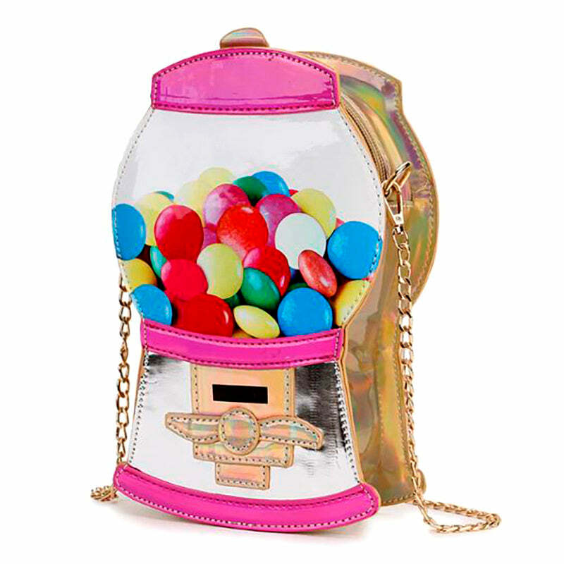 Y2K Aesthetic Gumball Machine Mini Handbag for Cute Outfits