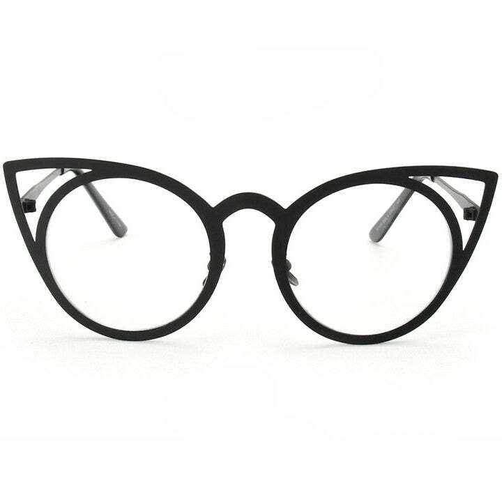 Y2K Aesthetic Kitti Glasses for Coquette and Grunge Style Lovers