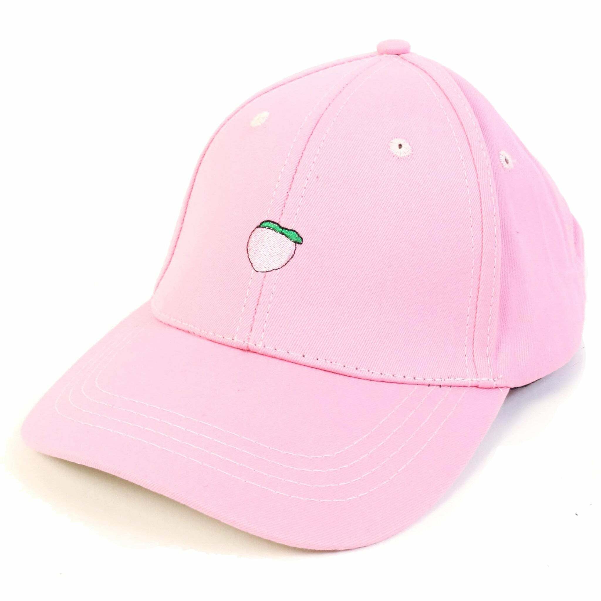 Y2K Aesthetic Peach Baseball Cap for Trendy Outfits and Cute Styles