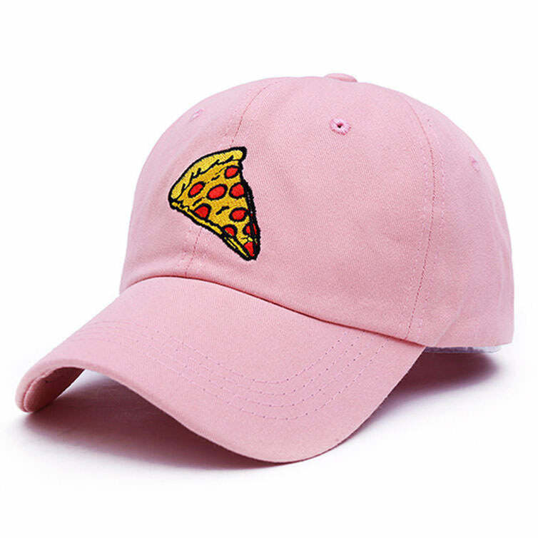 Y2K Aesthetic Pizza Slice Cap - Cute & Comfy Accessory for Trendsetters