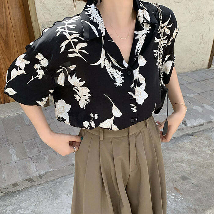 Y2K Aesthetic Plant Mom Shirt - Cute Top for Cozy Vibes & Nature Lovers