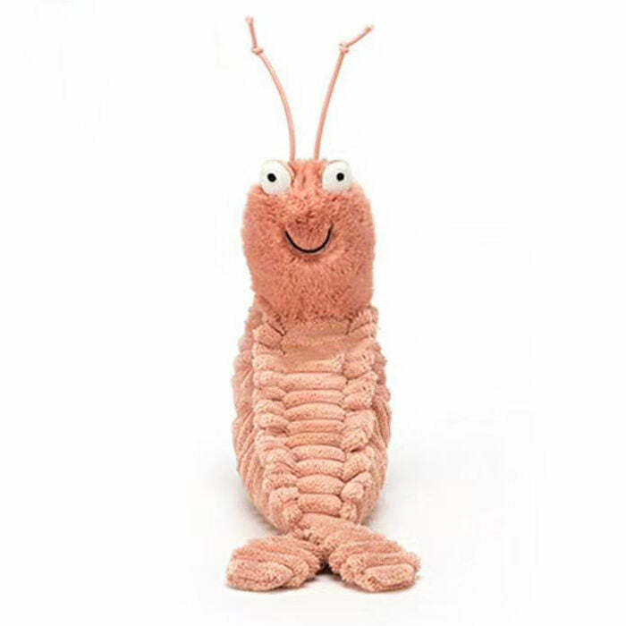 Y2K Aesthetic Shrimp Plush Toy - Cute & Comfy Decor for Your Space