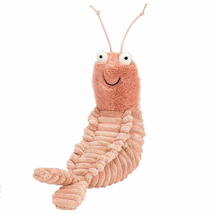 Y2K Aesthetic Shrimp Plush Toy - Cute & Comfy Decor for Your Space