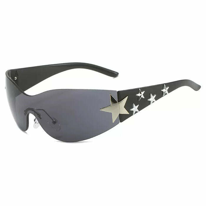 Y2K Aesthetic Stargirl Sunglasses for Trendy Coquette and Grunge Styles