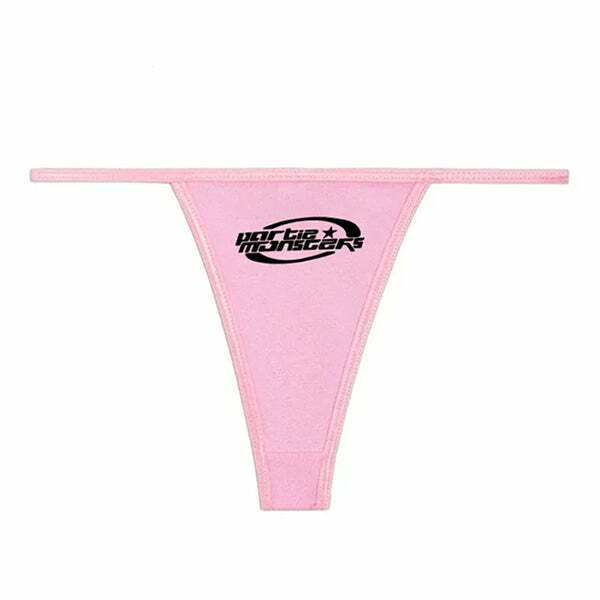 Y2K Aesthetic Stargirl Thong Panty for Cute and Comfy Style