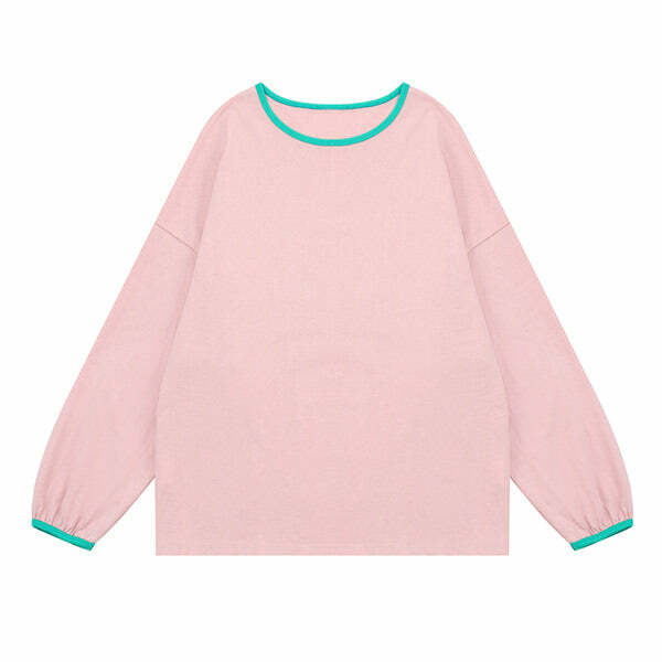 Y2K Aesthetic Sugar Feel Long Sleeve Tee - Cute & Comfy Top for Fall