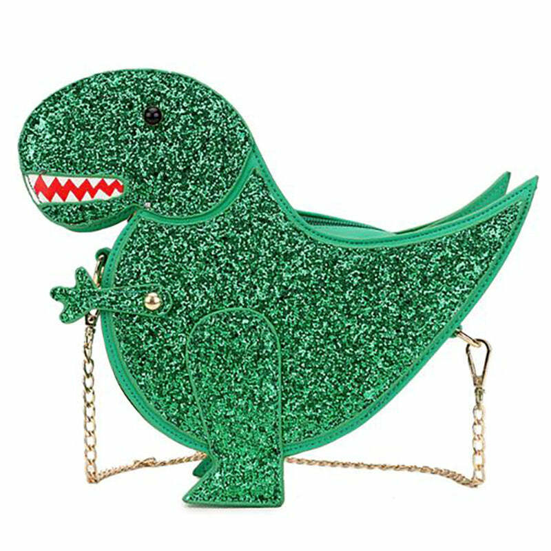 Y2K Aesthetic T-Rex Mini Handbag - Cute & Quirky Statement Accessory