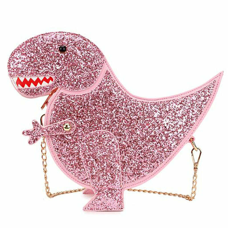 Y2K Aesthetic T-Rex Mini Handbag - Cute & Quirky Statement Accessory