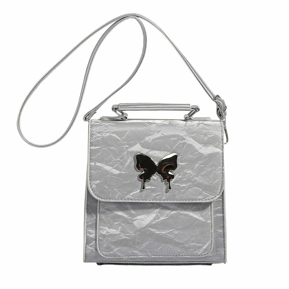 Y2K Butterfly Aesthetic Mini Backpack for Cute Outfits and Grunge Style