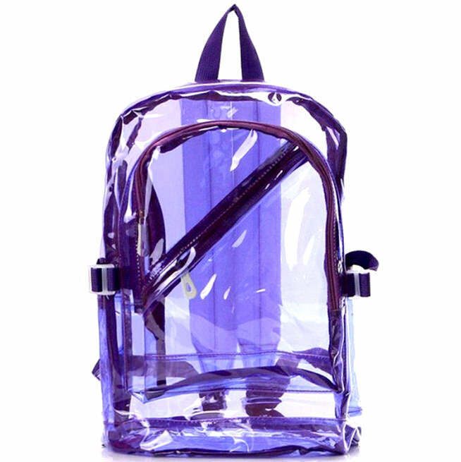 Y2K Clear Backpack: Trendy Aesthetic for Coquette and Grunge Styles