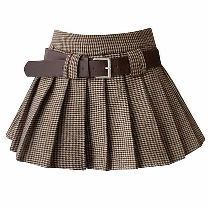 Y2K Fashion Pleated Skirt - Cute Coquette Aesthetic for Trendy Outfits