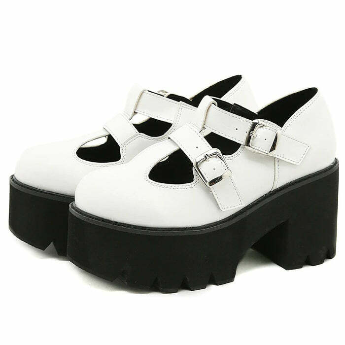 Y2K Fashion Teen Craft Platform Sandals for Cute Aesthetic Outfits