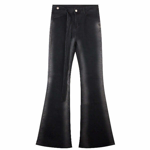 Y2K Gradient Skinny Flare Jeans for Trendy Aesthetic Outfits