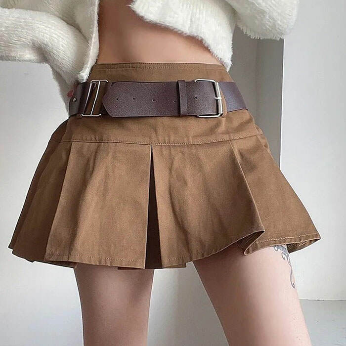 Y2K Grunge Fairy Mini Skirt - Cute Aesthetic Skirt for Trendy Outfits