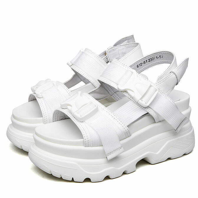 Y2K Platform Sandals for Cute Outfits and Coquette Aesthetic Vibes