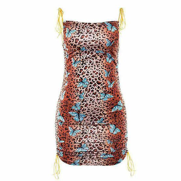 Y2K Wild Thing Dress: Embrace Coquette Aesthetic with Grunge Vibes